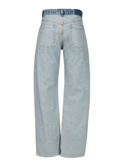 Mm6 Maison Margiela Straight Leg Denim Jeans