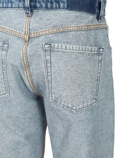 Mm6 Maison Margiela Straight Leg Denim Jeans