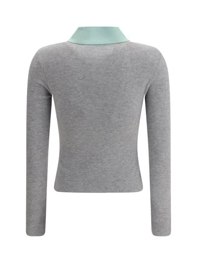 Self-portrait Grey Merino Wool Sweaters And Cardigans Gray In Gray