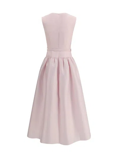 Self-portrait Taffeta Tailored Midi Dress