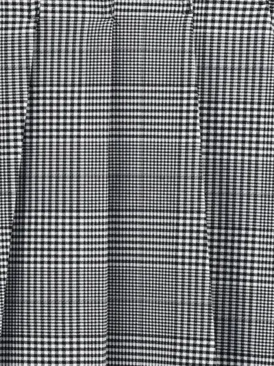 Self-portrait Prince Of Wales Check Pleated Midi Skirt