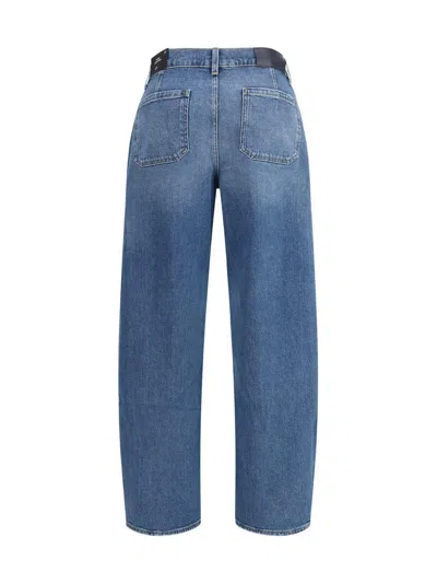7 For All Mankind Bonnie High Rise Jeans In Santa Cruz In Blue