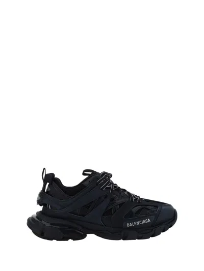 Balenciaga Women Track Sneakers In Black