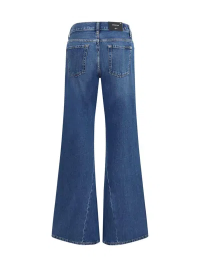 7 For All Mankind Seam-detailing Jeans In Blue