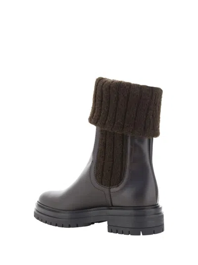 Gianvito Rossi Women Ankle Boots In Black