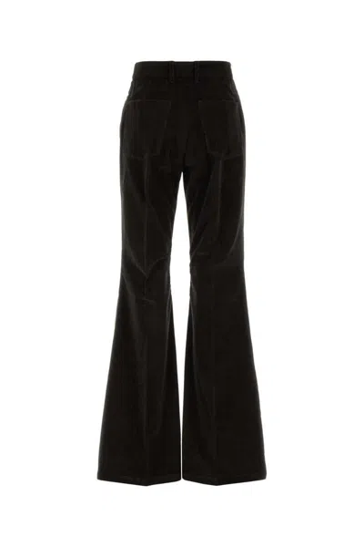 Ferragamo High Rise Denim Straight Jeans