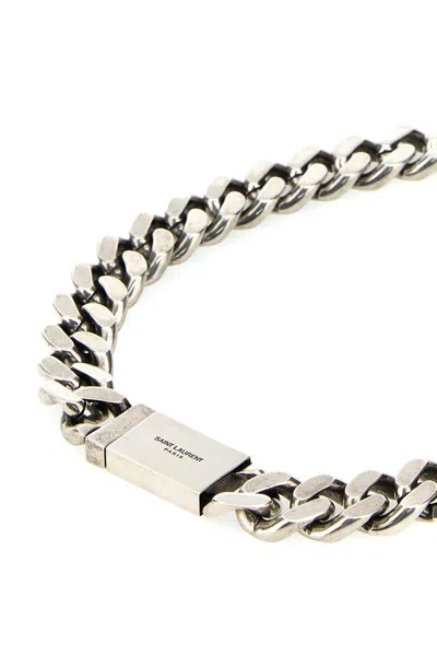 Saint Laurent Necklaces In Metallic