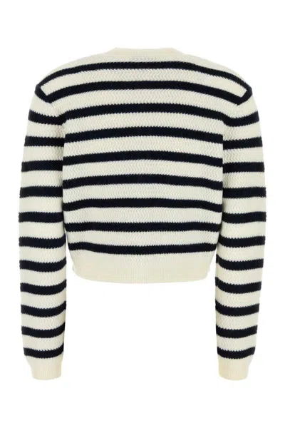 Apc Embroidered Wool Manon Cardigan In Black