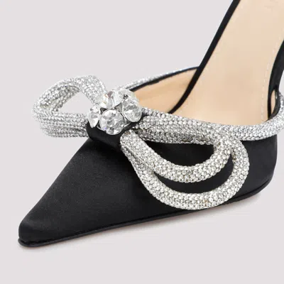 Mach&mach Logo High Heels In Black