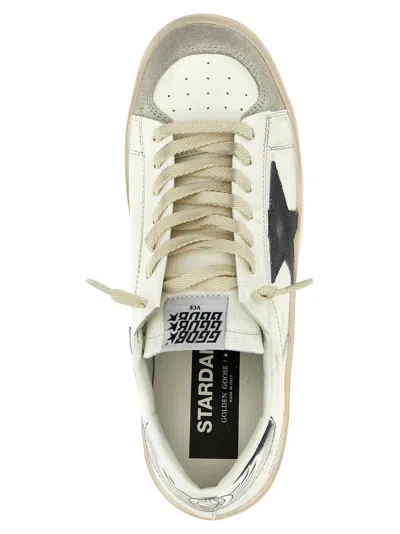 Golden Goose Deluxe Brand White Low-top Sneakers With Star Patch In White