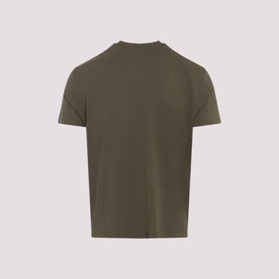 Tom Ford Stretch Cotton T-shirt In Green