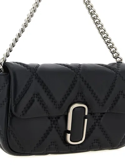 Marc Jacobs The Quilted Leather J Marc Shoulder Bags Black