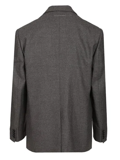 Mm6 Maison Margiela Wool Jacket Jackets Grey In Gray