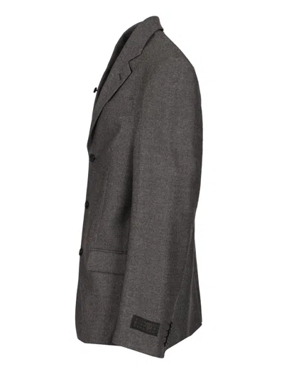 Mm6 Maison Margiela Wool Jacket Jackets Grey In Gray