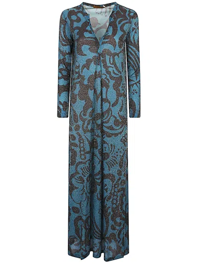 Siyu Printed Long Dress