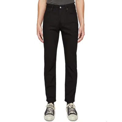 Acne Studios Cotton Denim Jeans In Black