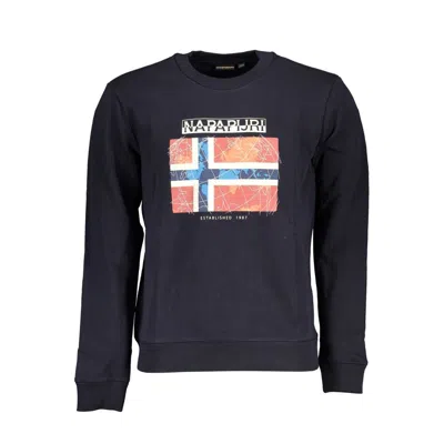 Napapijri Black Cotton Men Sweater