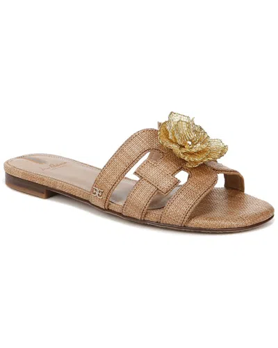 Sam Edelman Bay Flora Cutout Slide Sandal In Brown