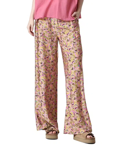 See U Soon Paisley Wide Leg Pant In Pink