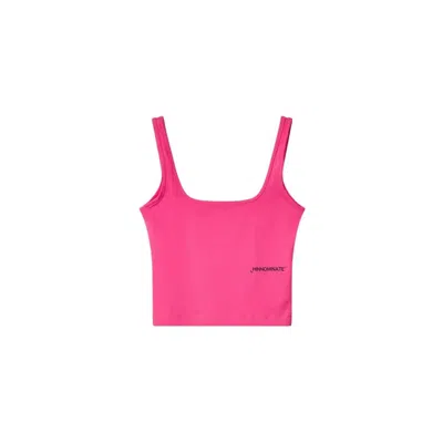 Hinnominate Pink Cotton Tops & Women's T-shirt In Pink