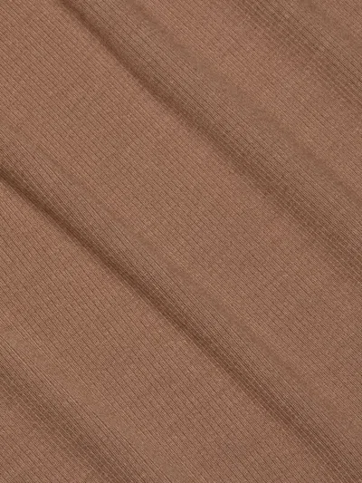 L Agence Ellis Racerback Dress In Brown