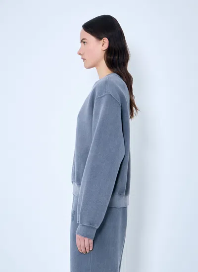 Alexander Wang Women Essential Classic Sweatshirt In Blue