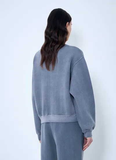 Alexander Wang Women Essential Classic Sweatshirt In Blue