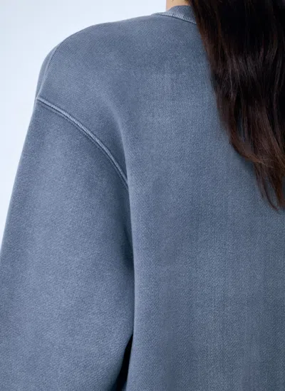 Alexander Wang Women Essential Classic Sweatshirt In Blue