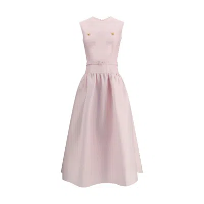 Self-portrait Taffeta Tailored Midi Dress