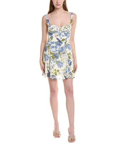 Jl Luxe Tie Shoulder Mini Dress In Multi