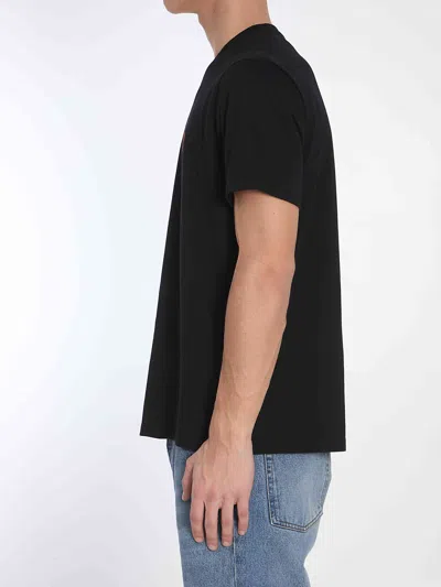 Ami Alexandre Mattiussi Logo-embroidered Organic Cotton-jersey T-shirt