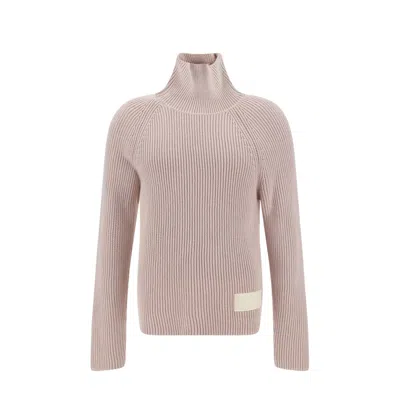Ami Alexandre Mattiussi Ami Paris Turtleneck Sweater Men In Gray