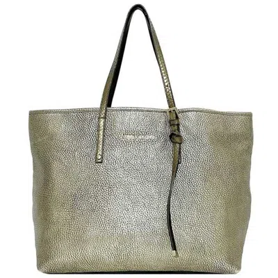 Pre-owned Jimmy Choo Gold Leather Tote Bag () In Multi