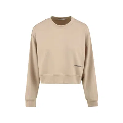 Hinnominate Beige Polyester Sweater In Nude
