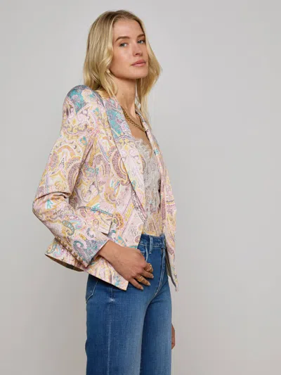 L Agence Kaisley Blazer In Multi