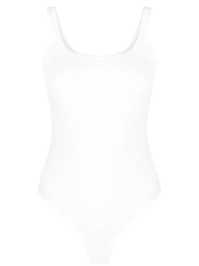 Wolford Sleeveless Bodysuit In White