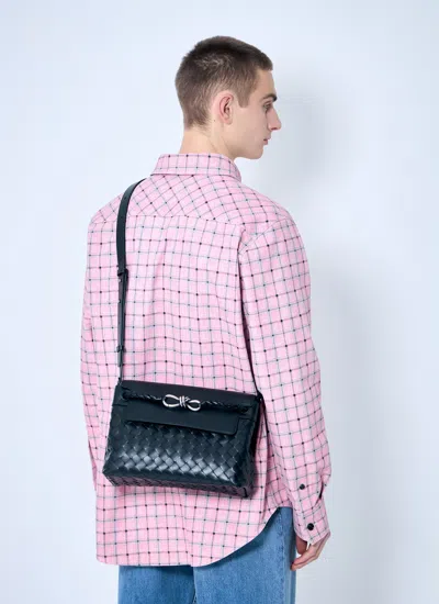 Bottega Veneta Men Small Andiamo Messenger Bag