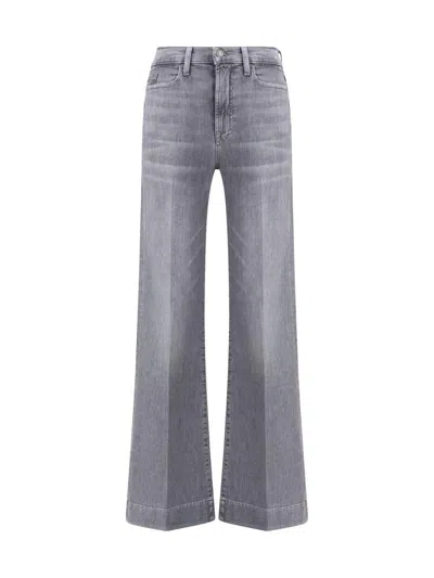 7 For All Mankind Modern Dojo Bootcut Jeans In Gray