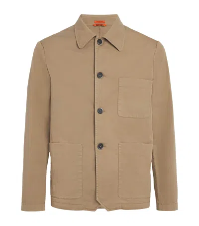 Barena Venezia Barena Mens Visal Overshirt In Brown