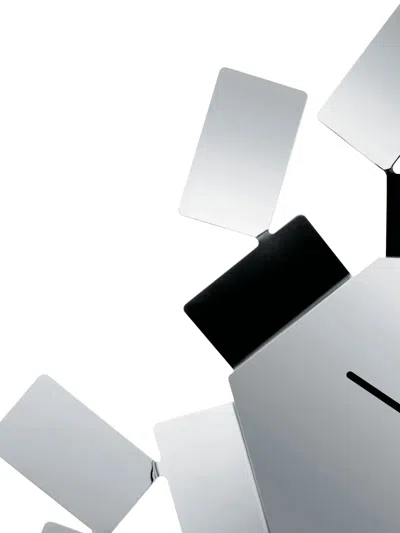 Alessi La Stanza Dello Scirocco Wall Clock In Gray