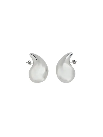Bottega Veneta Women Drop Earrings In Silver