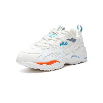 Fila 【猎空】女鞋女时尚运动休闲鞋女轻便耐磨舒适通勤复古运动鞋 In White