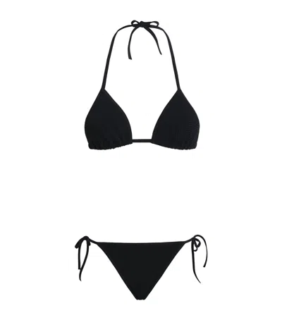 Hunza G Gina Crinkle Bikini Set