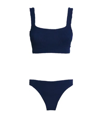 Hunza G Coverage Xandra Bikini In Blue