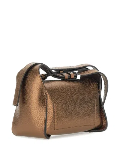 Gianni Chiarini Metallic Leather Tote Bag