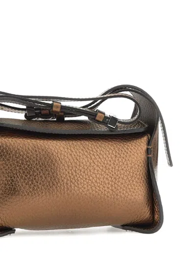 Gianni Chiarini Metallic Leather Tote Bag