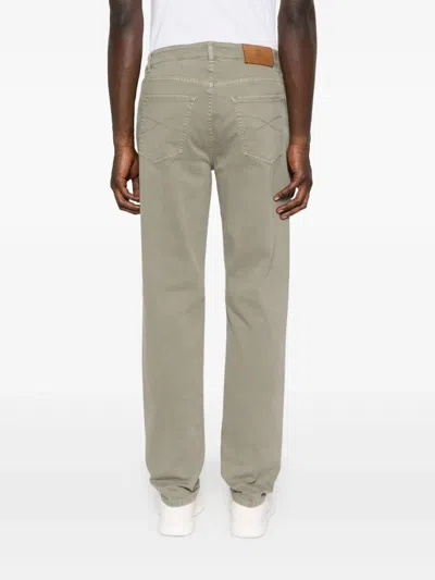 Brunello Cucinelli Straight-leg Trousers In Gray