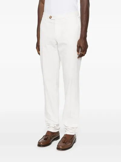 Brunello Cucinelli Dyed Pants In White