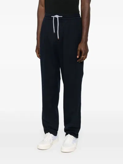 Brunello Cucinelli Elastic Waistband Casual Pants In Black