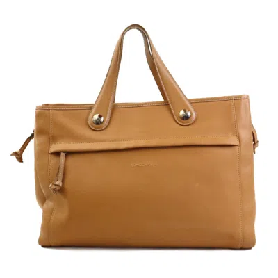Pre-owned Longchamp Leather Handbag ()